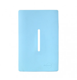 Placa p/ 1 Interruptor Vertical 4x2 - Novara Especiais Celeste